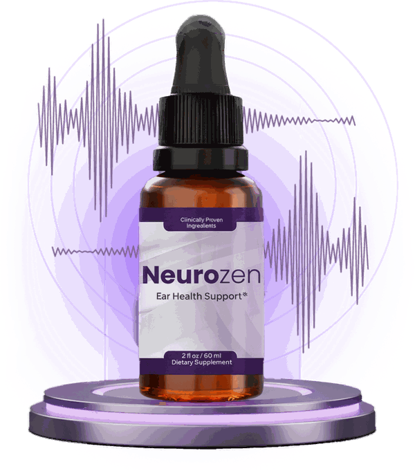 NeuroZen ear health support dropper bottle, 2 fl oz